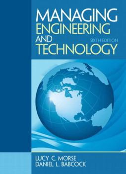 Hardcover Managing Engineering and Technology Book