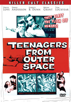 DVD Teenagers From Outer Space Book