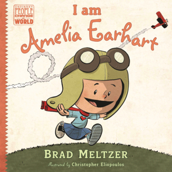 Library Binding I Am Amelia Earhart Book