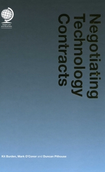 Hardcover Negotiating Technology Contracts Book