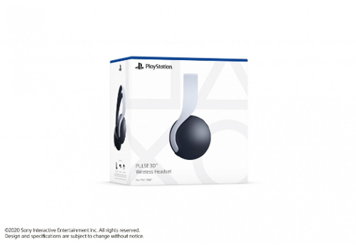 Game - Playstation 5 PS5 Pulse 3D Wireless Headset (White) Book