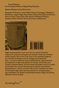 Paperback Para-Platforms: On the Spatial Politics of Right-Wing Populism Book