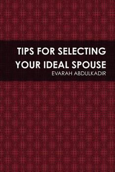 Paperback Tips for Selecting Your Ideal Spouse Book