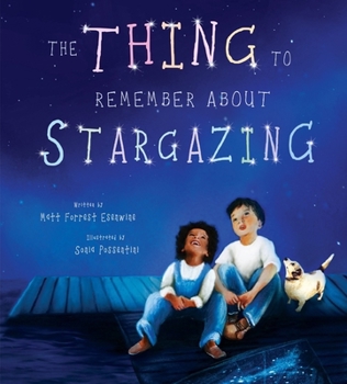 Hardcover The Thing to Remember about Stargazing Book