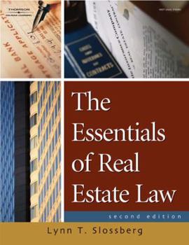 Paperback The Essentials of Real Estate Law [With CDROM] Book