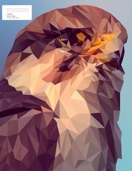 Paperback Falcon Composition Notebook: College Ruled 90 Sheets 8.5" x11" Book