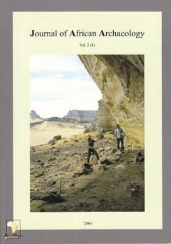 Paperback Journal of African Archaeology 2 (1) [German] Book