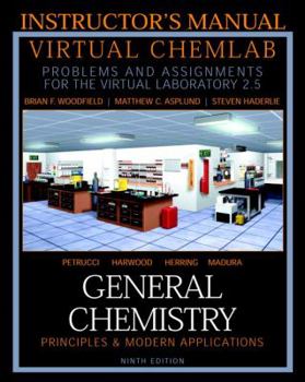 Paperback Virtual ChemLab: General Chemistry, Instructor's Lab Manual / Workbook Book