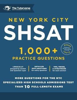 Paperback New York City Shsat: 1,000+ Practice Problems Book
