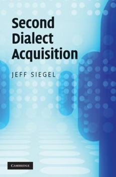 Hardcover Second Dialect Acquisition Book