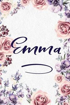 Emma: Personalized Name Lined Journal - Gift Notebook for Women and Girls