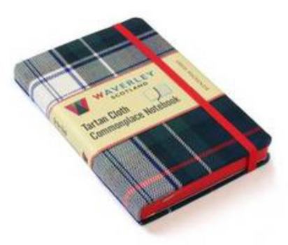 Dress MacKenzie: Waverley Genuine Tartan Cloth Commonplace Notebook
