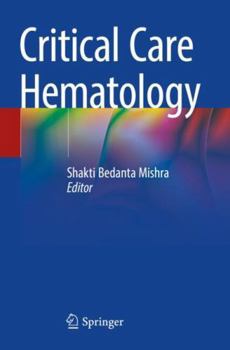 Paperback Critical Care Hematology Book