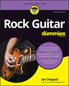 Paperback Rock Guitar for Dummies Book