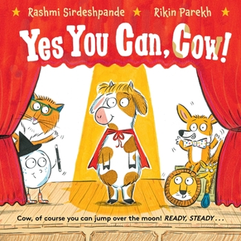 Hardcover Yes You Can, Cow Book