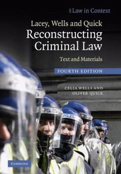 Reconstructing Criminal Law: Text and Materials - Book  of the Law in Context