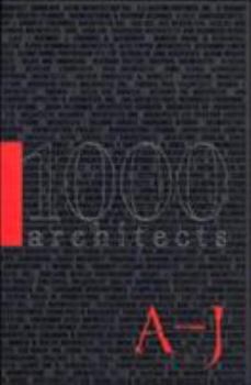 Hardcover 1000 Architects Book