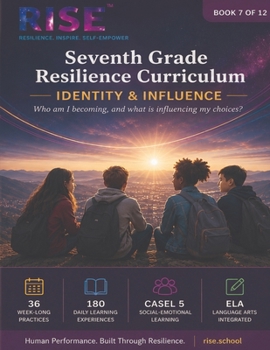 Paperback 7th Grade Resilience Curriculum: Identity & Influence Book