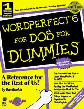 Paperback Wordperfect 6 for Dummies Book