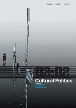 Paperback Cultural Politics Volume 2 Issue 2 Book