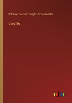 Paperback Quodlibet Book
