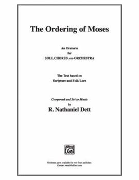 Paperback The Ordering of Moses: Satb, Choral Score Book