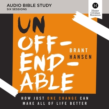 Audio CD Unoffendable: Audio Bible Studies: How Just One Change Can Make All of Life Better Book