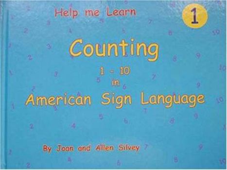 Hardcover Counting 1-10 in American Sign Language Book