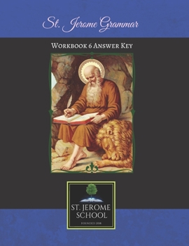 Paperback St. Jerome Grammar Workbook 6 Answer Key Book
