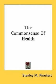 Paperback The Commonsense of Health Book