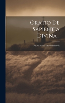 Hardcover Oratio De Sapientia Divina... [Latin] Book