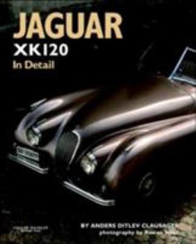 Hardcover Jaguar XK120 in Detail Book