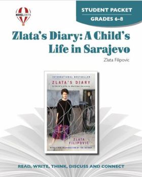Paperback Zlata's Diary - Student Packet by Novel Units Book