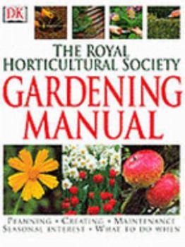 Hardcover RHS Gardening Manual Book