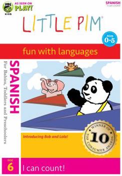 DVD I Can Count (Disc 6): Spanish Book