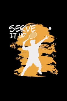 Paperback Serve it up: 6x9 TENNIS - grid - squared paper - notebook - notes Book