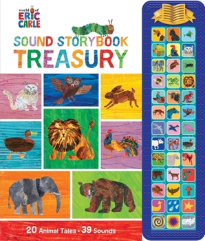 Hardcover World of Eric Carle: Sound Storybook Treasury [With Battery] Book
