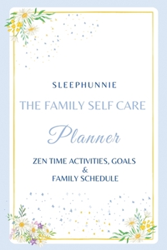 Paperback SleepHunnie Family Self-Care Planner Book