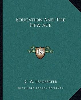 Paperback Education And The New Age Book