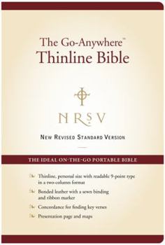 Hardcover Go-Anywhere Thinline Bible-NRSV-Personal Size Book