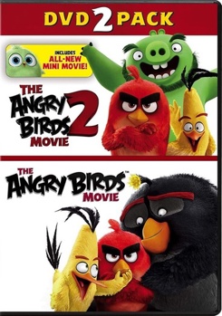DVD The Angry Birds Movie / The Angry Birds Movie 2 Book