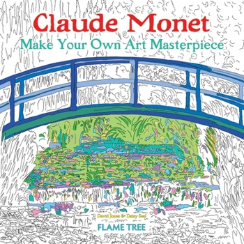 Paperback Claude Monet (Art Colouring Book): Make Your Own Art Masterpiece Book