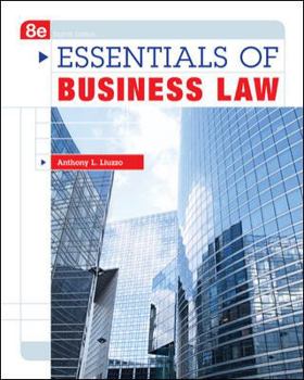 Paperback Essentials of Business Law Book