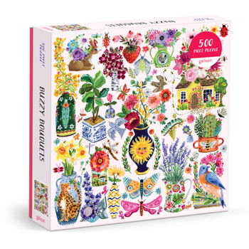 Misc. Buzzy Bouquets 500 Piece Puzzle Book