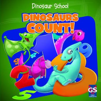 Paperback Dinosaurs Count! Book