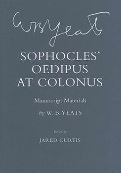 Hardcover Sophocles' "oedipus at Colonus": Manuscript Materials Book