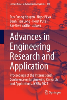 Paperback Advances in Engineering Research and Application: Proceedings of the International Conference on Engineering Research and Applications, Icera 2021 Book