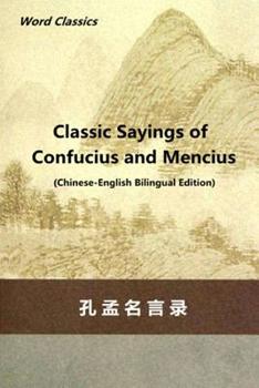 Paperback Classic Sayings of Confucius and Mencius Book