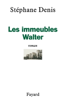 Paperback Les Immeubles Walter [French] Book