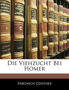 Paperback Die Viehzucht Bei Homer [German] Book